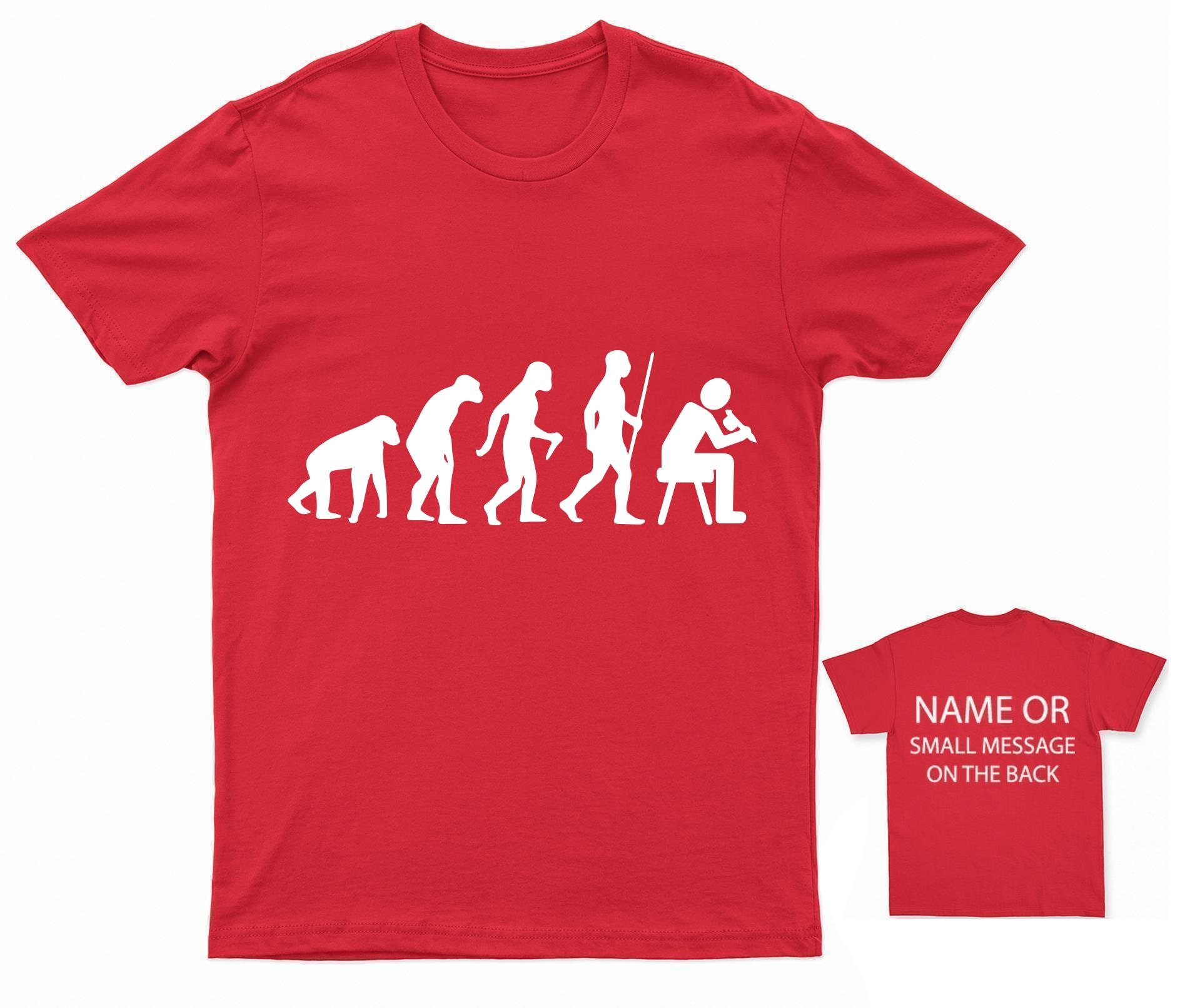 Evolution Of A Tattooist - T-Shirt Donna In Cotone Biologico, Idea Regalo Per Tatuatori E Appassionati