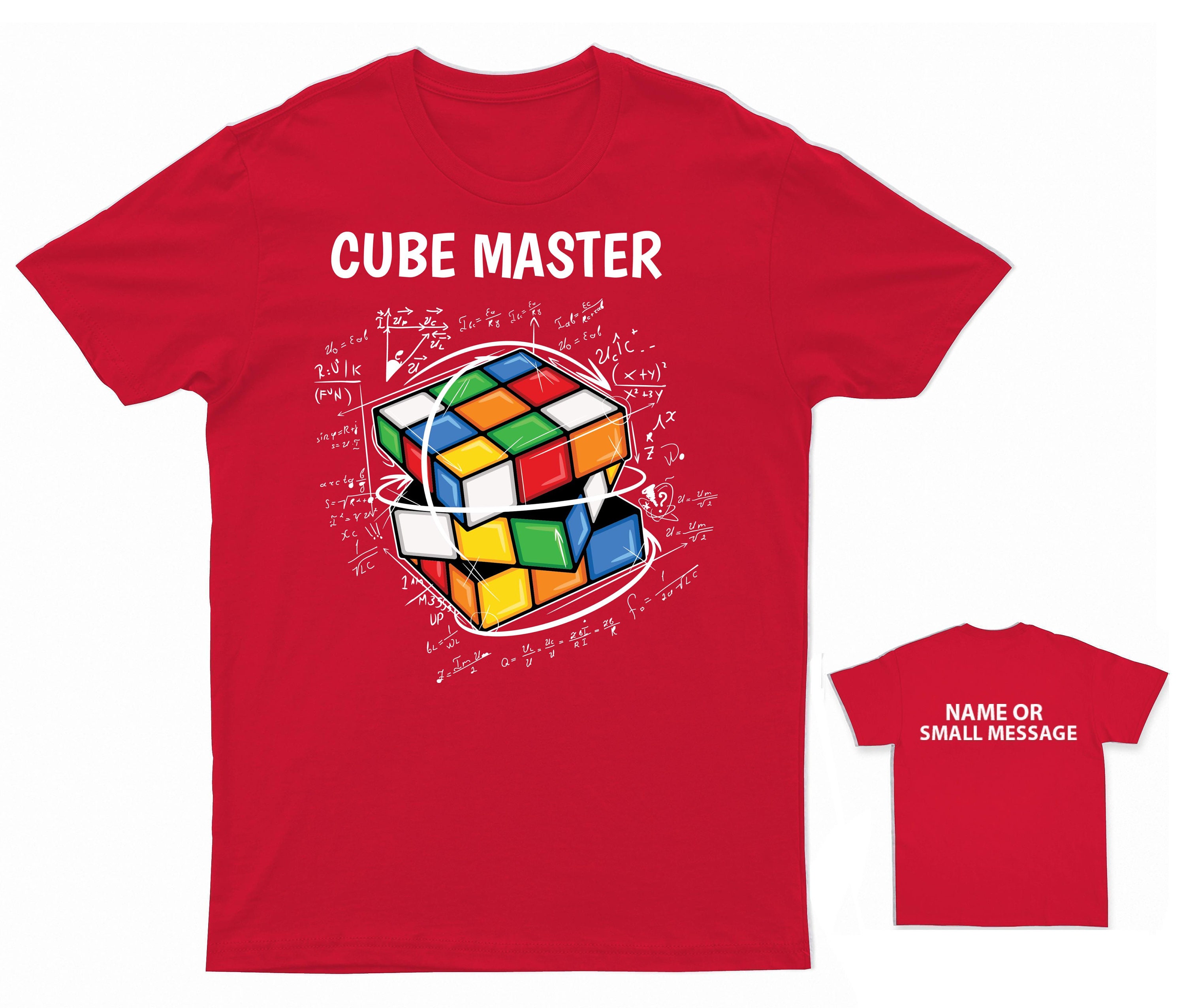 I Am The Cube Master Rubik Cube Shirt I Am The Cube Master Rubik Cube Shirt