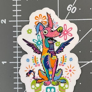Dante the Alebrije Aufkleber, Tag der Toten, Coco
