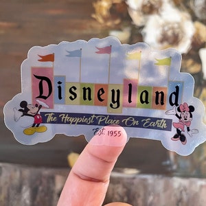 Happiest Place On Earth Sticker