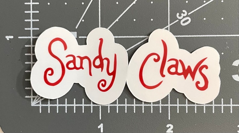 Disney Characters Signature Stickers - Etsy