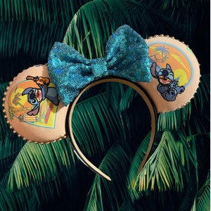 626 Stitch On Vacation Mouse Ears