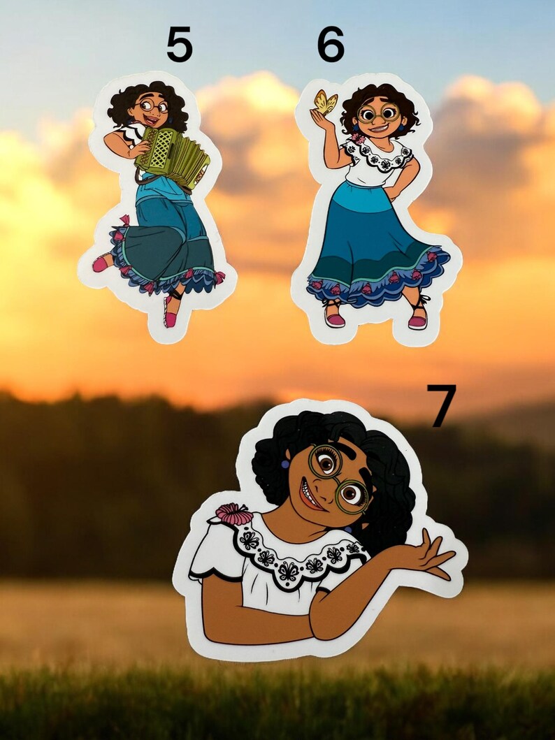 Encanto, Maribel Madrigal, Sticker Collection - Etsy