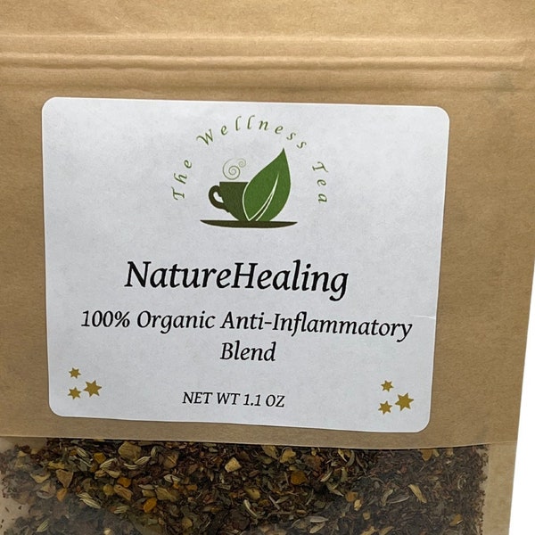 Organic Inflammation Relief Tea - Herbal Blend for Natural Healing