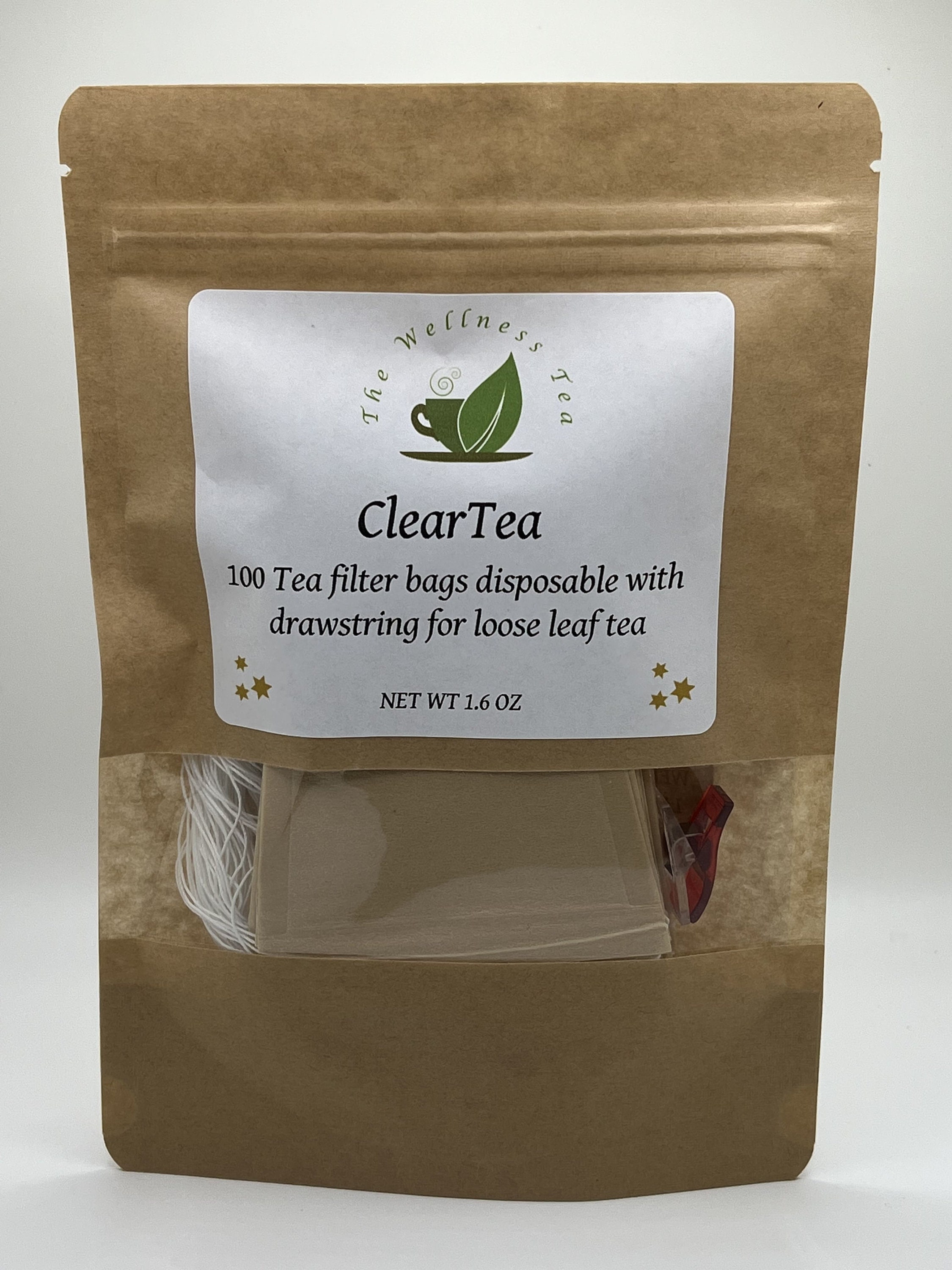 100 Biodegradable Disposable Tea Filter Bags Enjoy a Clean Etsy