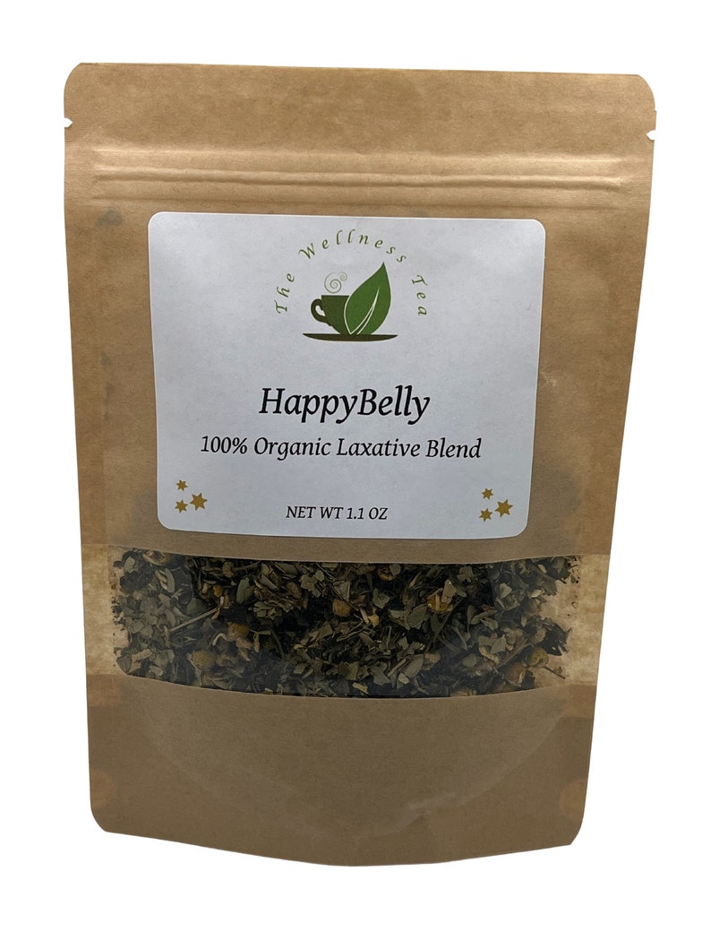 100 Organic Laxative Tea Blend Natural Relief for Constipation and