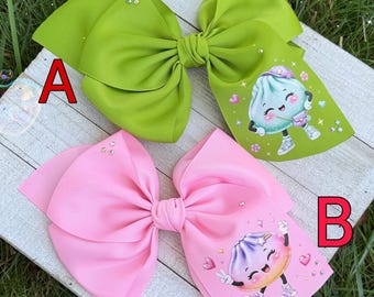 Ponytail- hair bow- girls bows- gift- hair accessories