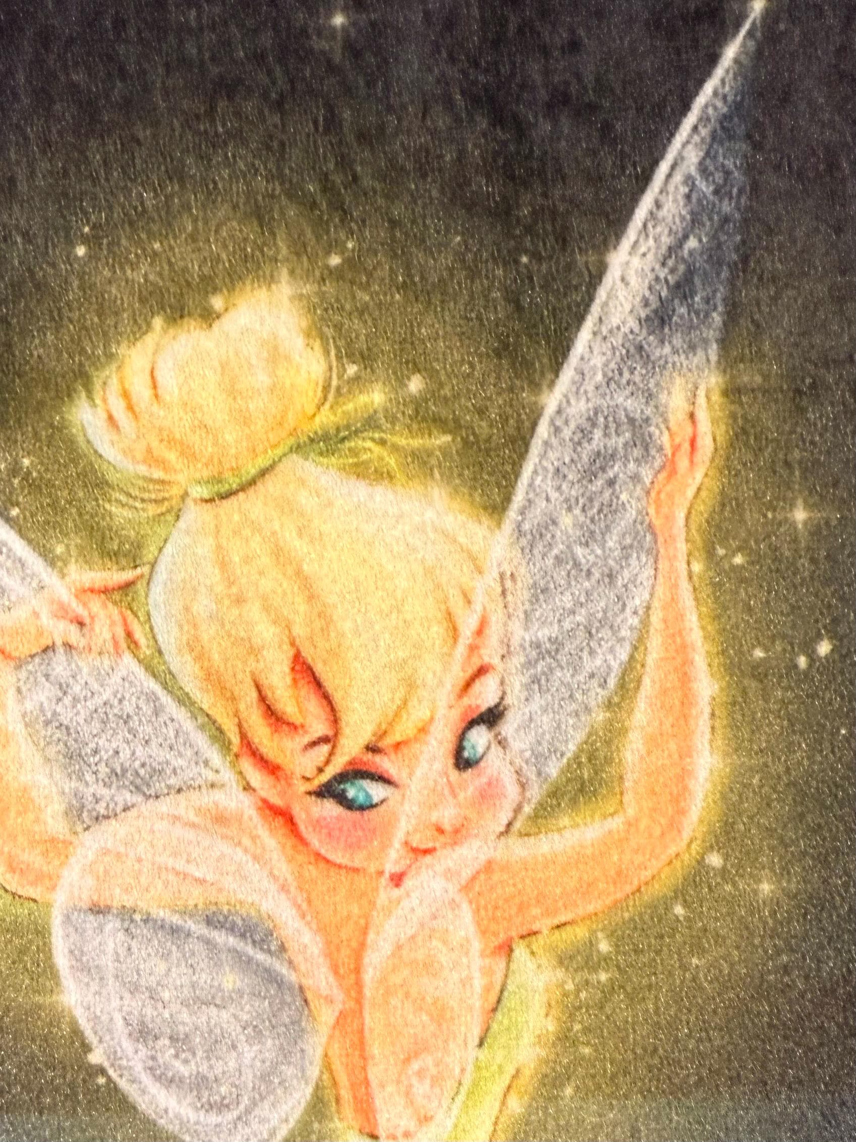 Tinkerbell Velvet Fabric Panel – Disney Fairy Tale, 12 by 16 - Etsy Tinkerbell Velvet Fabric Panel – Disney Fairy Tale, 12 by 16 - Etsy