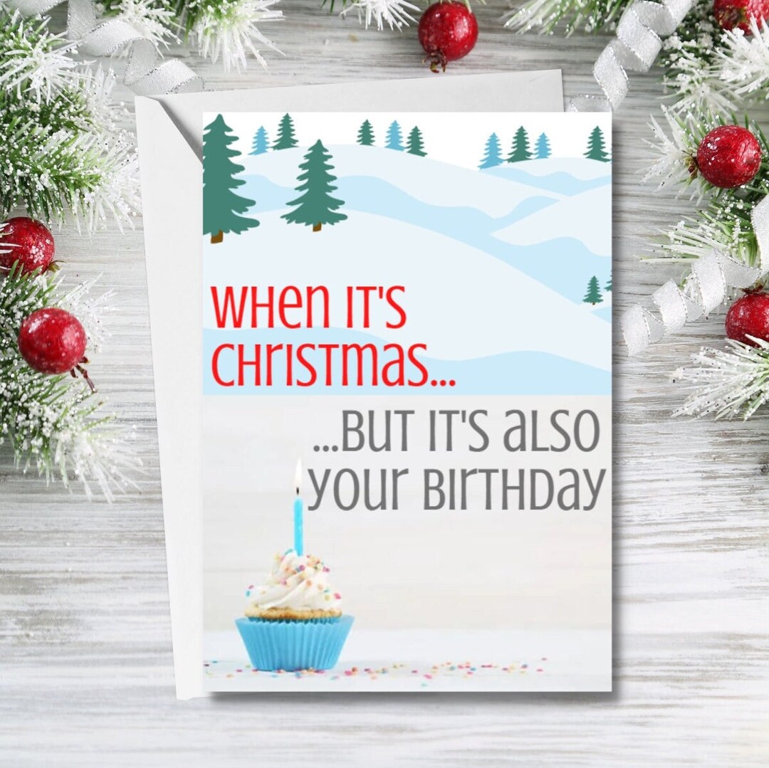Birthday On Christmas 
