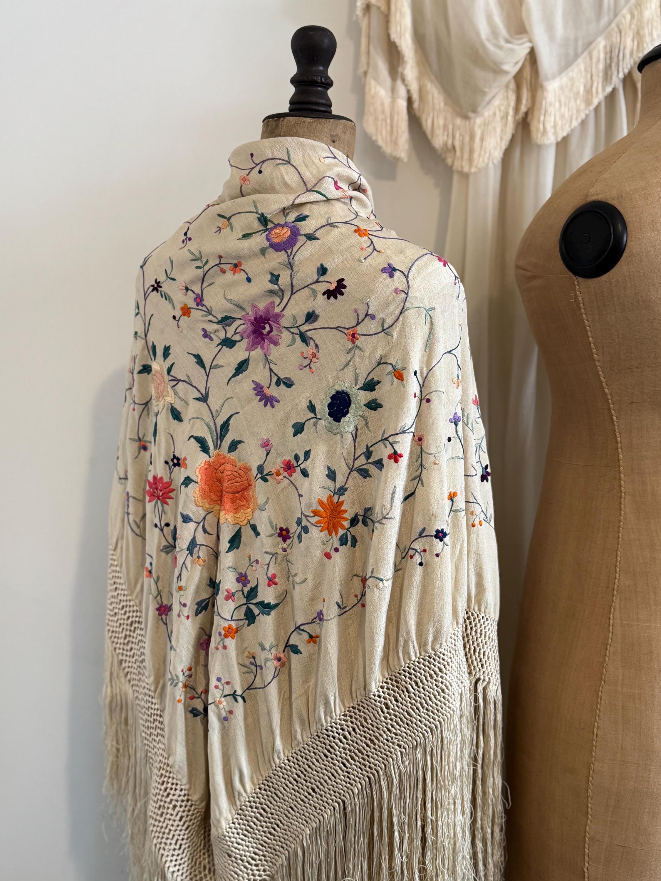 Manton de manila - Etsy 日本