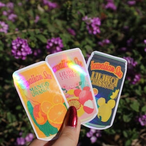 Hawaiian Sun Juice Inspired Sticker - Hidden Mickey Disney Sticker ...