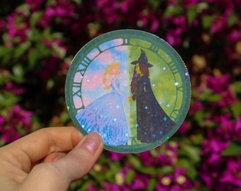 Wicked For Good Stickers - Holographic and Water Resistant