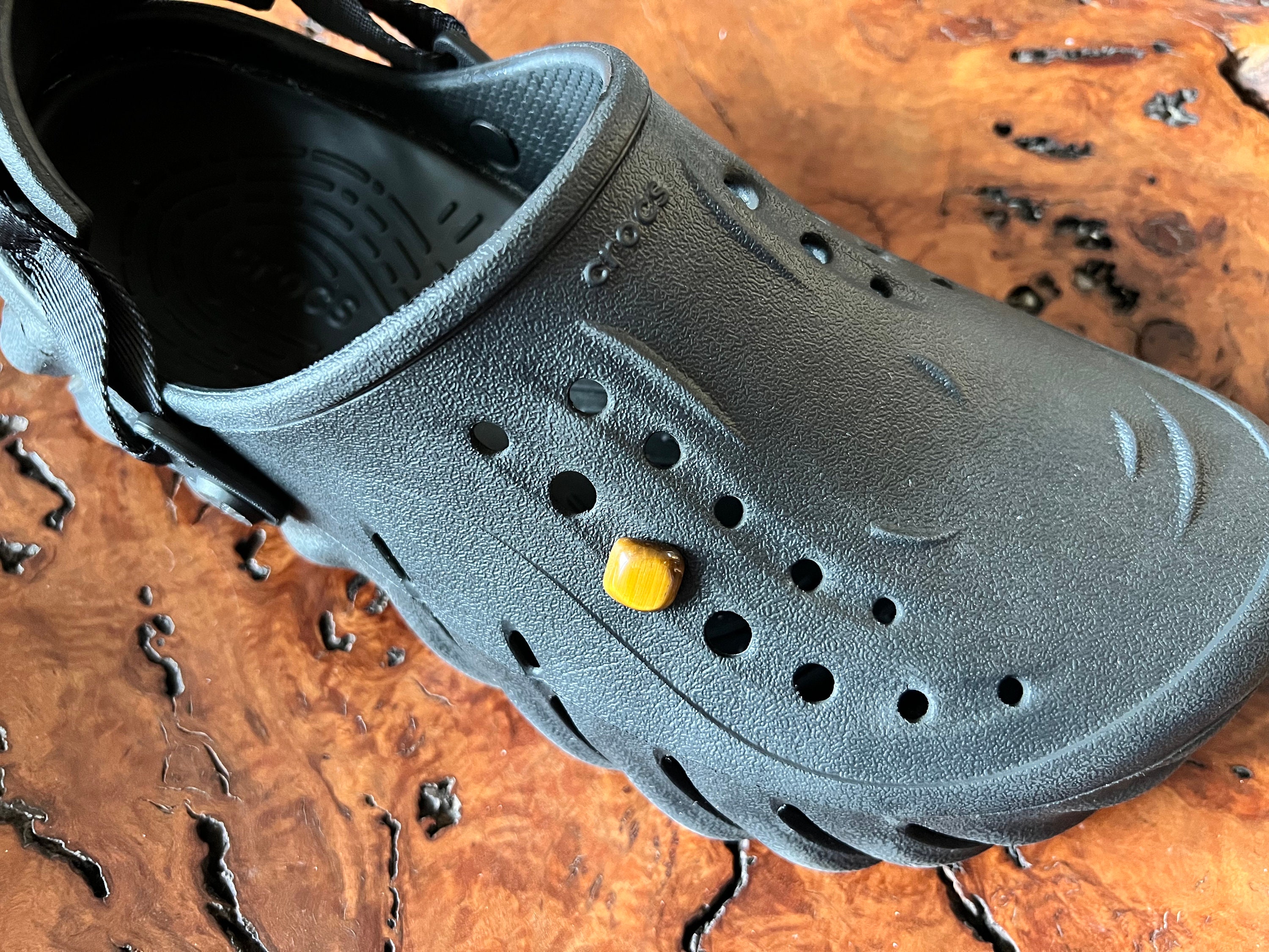 Tiger Jibbitz Crocs UK