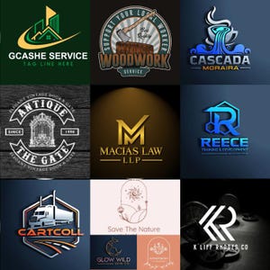 Custom Professional Logo design for Business, Unique, Minimalist, Modern, Hand Drawn, Signature, Vintage, Creative Brand Logo Design Service
