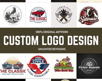 Custom Logo Design, Professional Business Branding