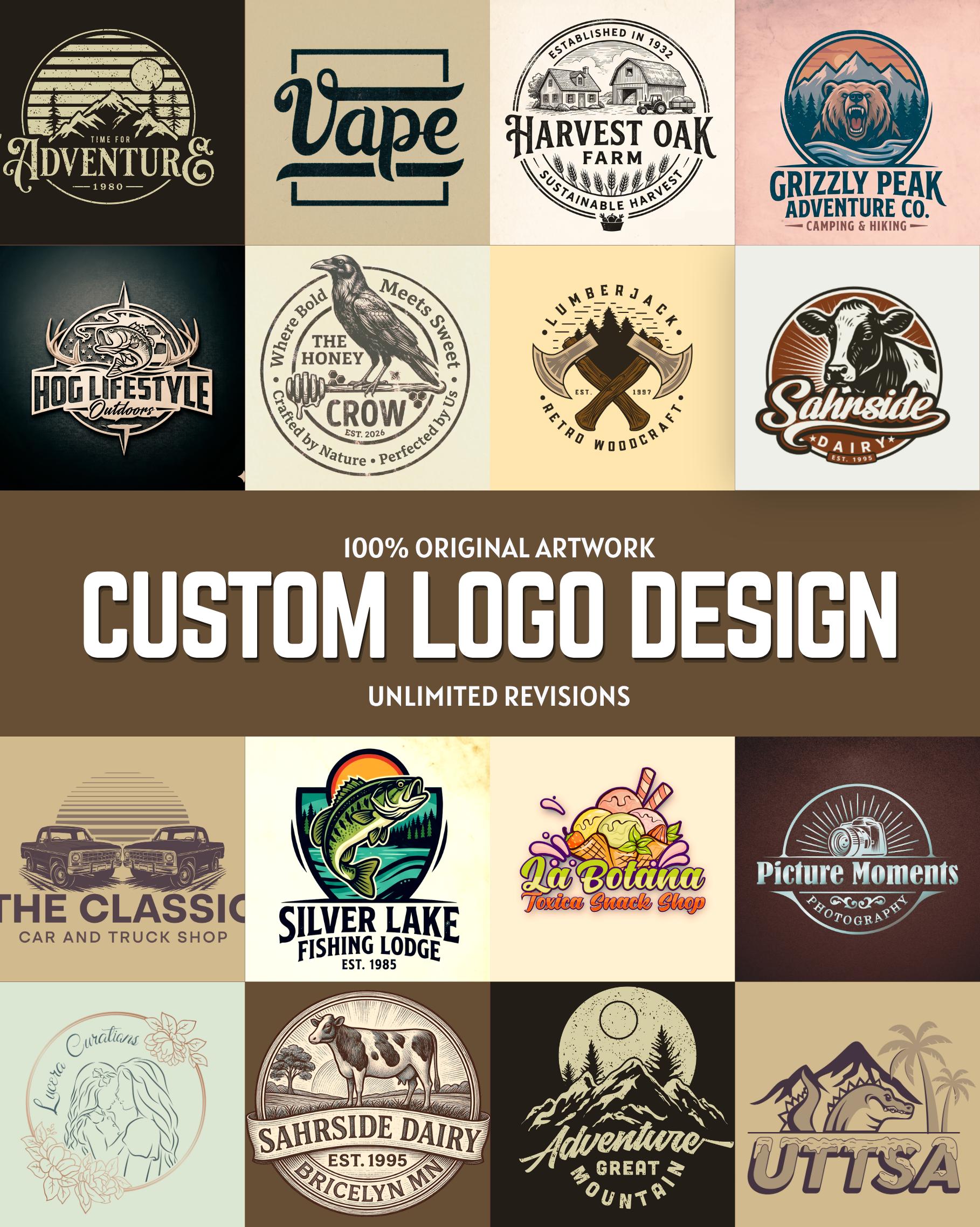 Custom Professional Logo Design, Business Branding, Graphic Design ...