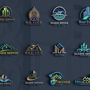 Logo Design Custom Business, Custom Logo Design, Real Estate Logo Design, Logo Design Small Business, Lash Logo Design, Luxury Logo Design