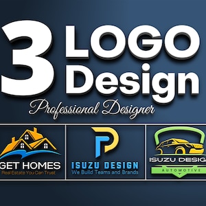 3 Professional Logo Design For Business, Custom Logo Design Company, Logo Design Custom For Business, Custom Logo Design, Logos And Branding