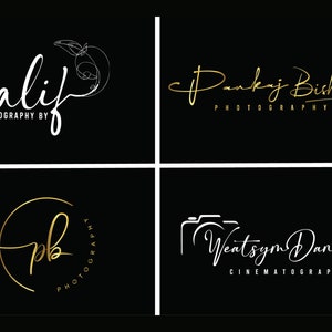 Signature Logo Design, Logo Design Custom, Signature Logo, Logo Design Business, Logo Design Watercolor, Minimalist Logo Design, Modern Logo image 3