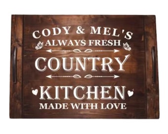 Personalized Noodle Board | Serving Tray | Kitchen Decor | Kitchen wallsign