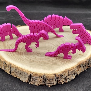 Flexi Dino 3D printed