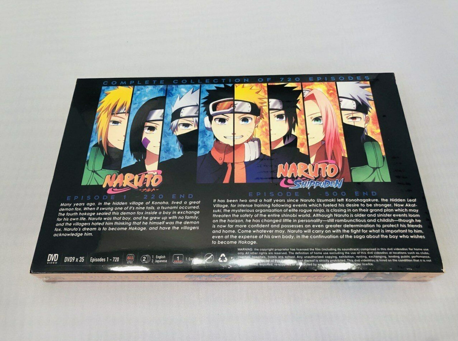English Version Naruto Shippuden Complete Series Vol. 1720 Etsy