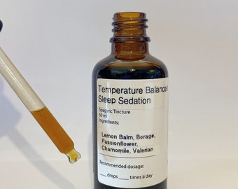Sleep Sedation - Temperature Balanced Spagyric Tincture Formula