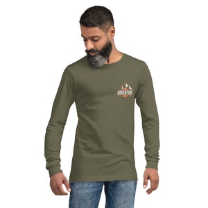 One Adventure Mountain Unisex Long Sleeve Tee