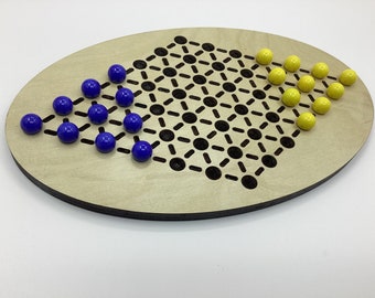 2-Player Chinese Checkers, Halma, Travel Size Game