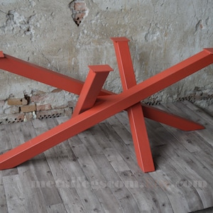 Dining spider table base