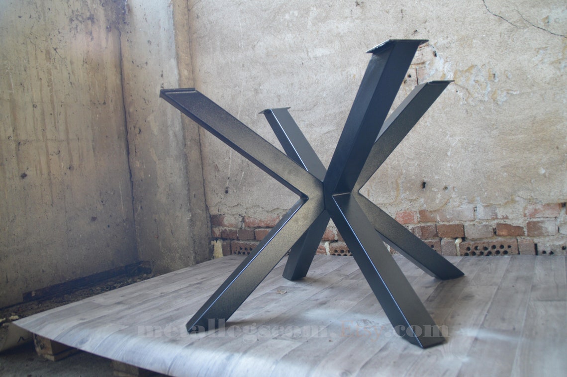 Dining Table Base SPIDER Shape for Marble, Glass, Wood Table Tops ...