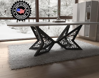 Unique spider modern metal shape table base for your premium tops. Handmade product from EU with free shipping [SPDRLMCM5]