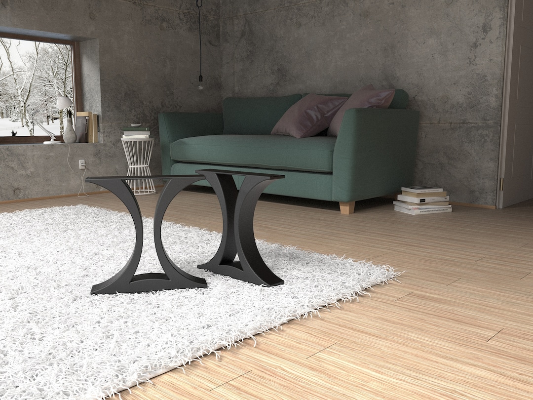 Metal Legs for Coffee Table. Premium Quality, Designed in California
