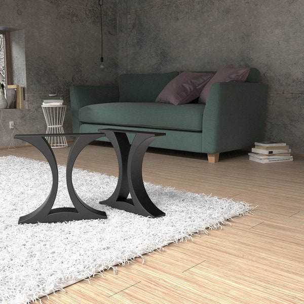 Patas de metal para mesa de centro. Calidad premium, diseñado en California Hecho a mano en Europa. Envío gratis a EE. UU., UE, Reino Unido, Canadá [CFLNGH82]