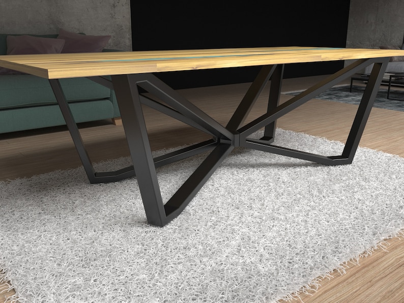 Handmade Dining Table Base Spider Design for Your Unique Etsy