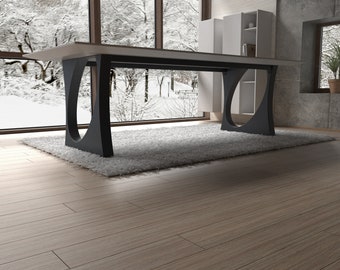 Handmade steel table base designer edition. Great fit with modern or rustic home deco. [2RTFLNDUE8]