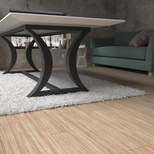 Base de table en acier faite à la main édition design. S'adapte parfaitement à une décoration d'intérieur moderne ou rustique. Livraison gratuite dans l'UE et aux États-Unis TBFLHG8 image 4