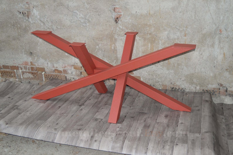 Spider shape dining legs