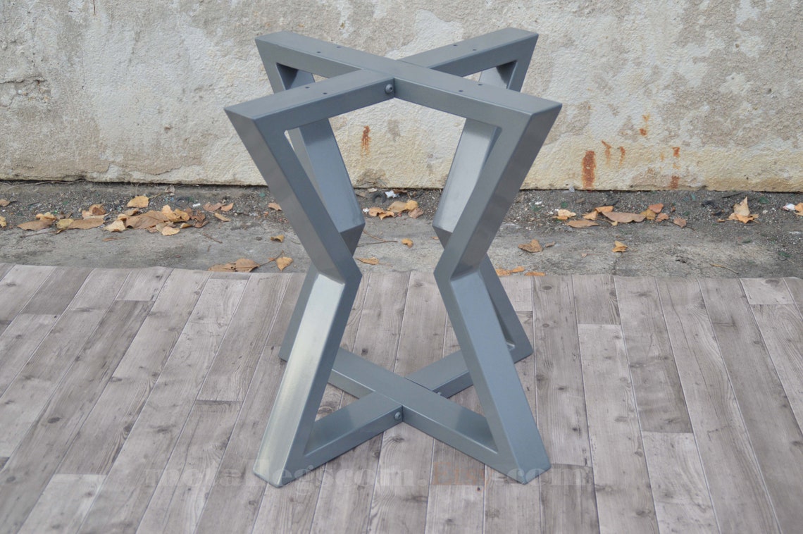 Dining Tables Base for Round Tables - Hourglass. Modern Tables Base ...