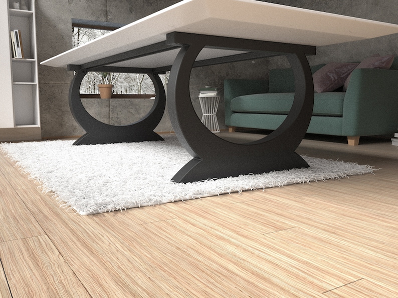 Handmade Steel Table Base for Dining/Kitchen - Thumbnail 5