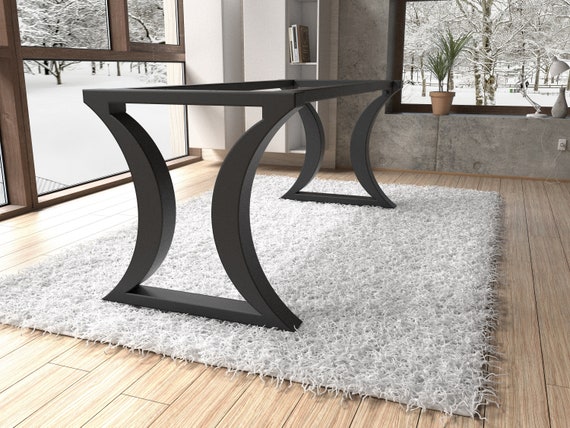 Metal Table Base Designer Edition. Handmade Steel Furniture Legs With Top Support. Free Shipping EU UK and USA 2TBFLHG8 Etsy