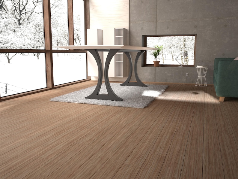 Designer Edition Handmade Steel Table Base: 35