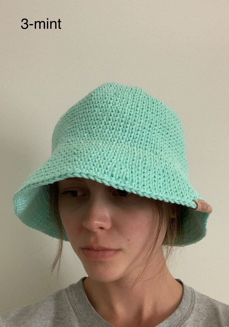 Handmade Crochet Bucket Hat Stylish and Cozy Headwear for Any Season