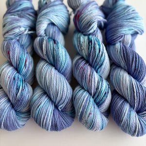 Hand Dyed Australian Cotton - 10 ply “Purple Nurple”