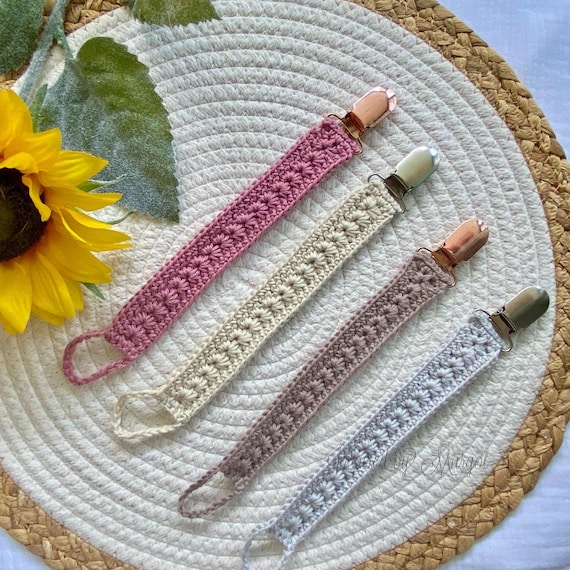 Mauve Bubble Pacifier Clip Mauve Bubble Pacifier Clip