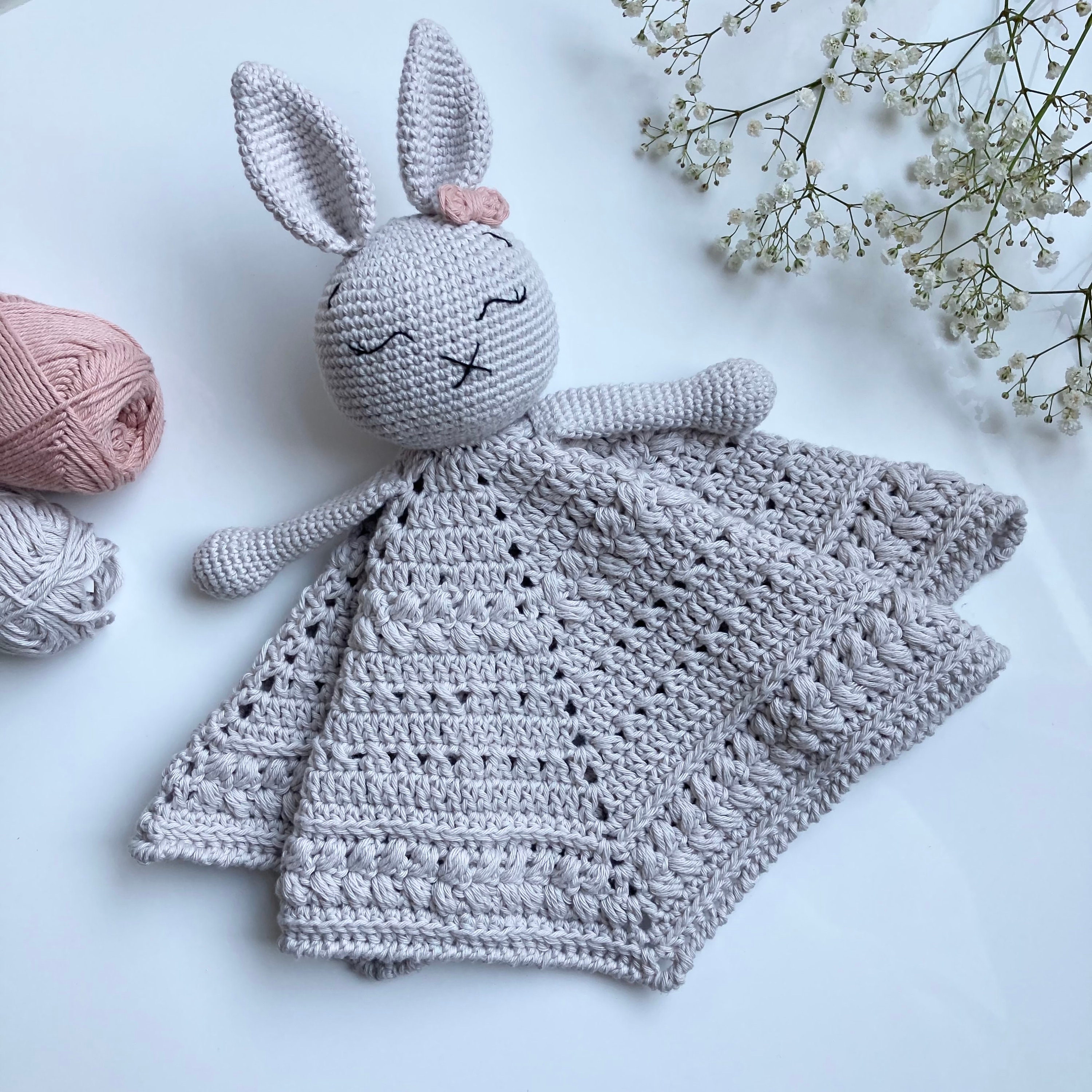 Bunny Lovey Crochet Pattern [PATTERN ONLY] - Etsy