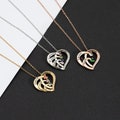 Customized Engraved Name Necklace with Birthstone, Family Jewelry Gift, Heart Name Necklace, Best Christmas Gift, Mother's Day Necklace Gift product logo