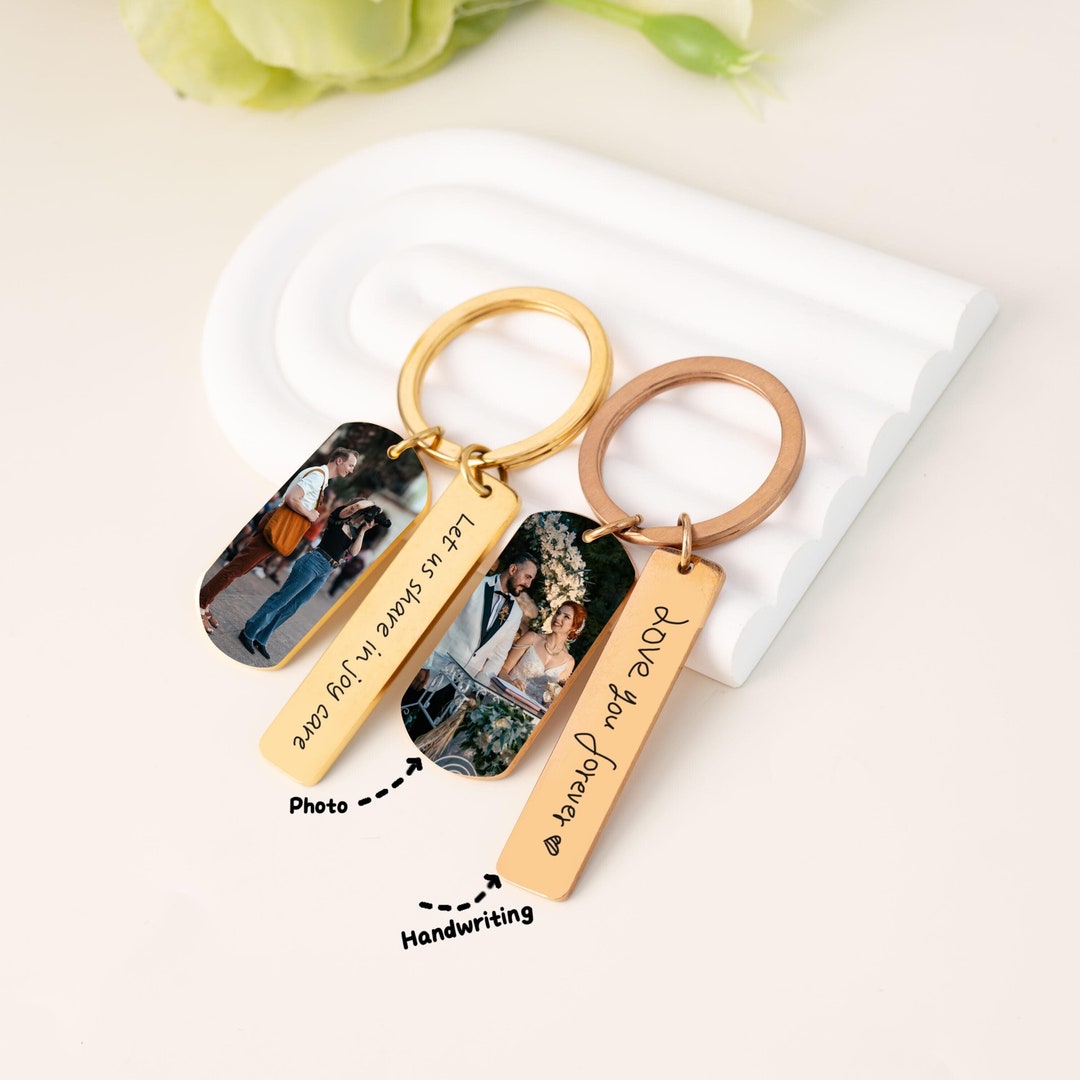 "To My Dad" Keychain - Stainless Steel, Laser Engraved Gift For Father's Day, Birthday, Christmas - View #3