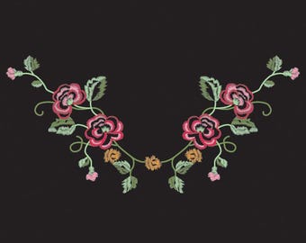 Easy to Edit, Line Art Embroidery Designs