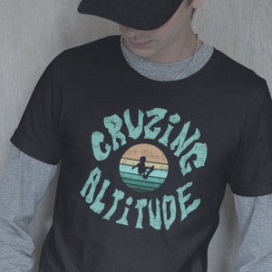 Skater T-shirt, Skater Apparel, Fun Skateboarding Shirt, Skater Tshirt Design